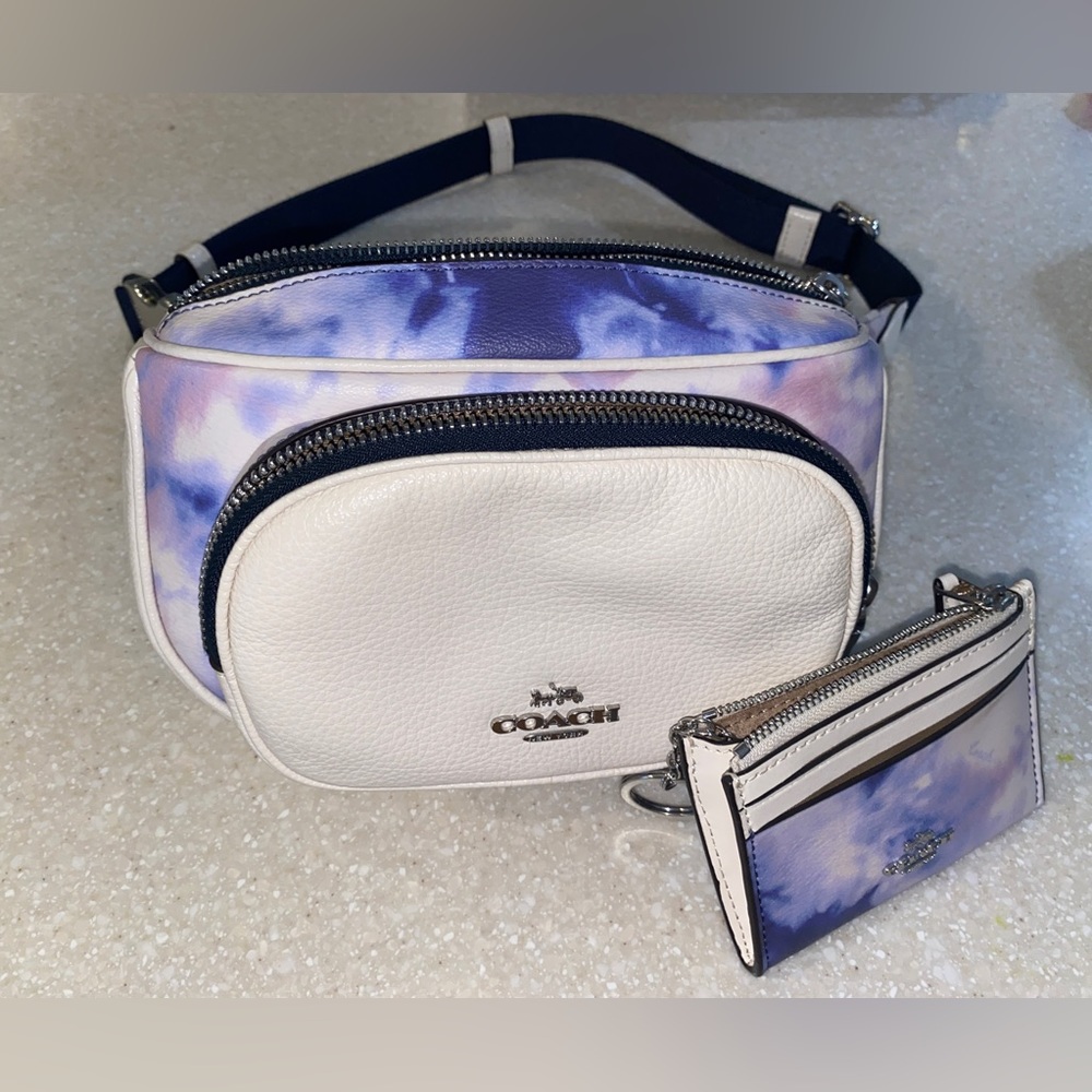 Coach Fannie bag and matching ID holder